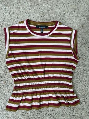 White House Black Market Striped Tank Top XS
